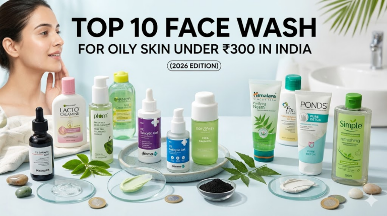 Top 10 Face Wash for Oily Skin Under ₹300